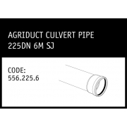 Marley Agriduct Culvert Pipe 225DN 6m SJ - 556.225.6
